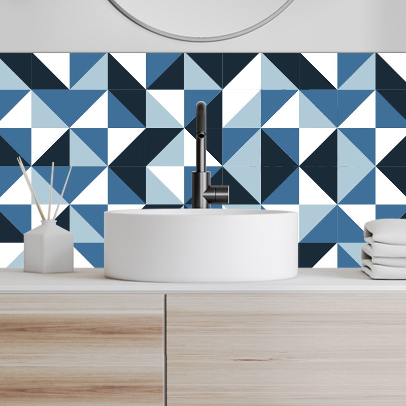 Crédence Salle de bain Triangle