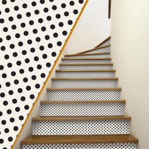 Contremarches escalier Pois