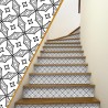 Contremarches escalier Motifs Tribal décoration intérieur maison Contremarches escalier Motifs Tribal décoration intérieur maison