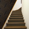 Contremarches escalier Motifs Arche Art Déco décoration intérieur maison Contremarches escalier Motifs Arche Art Déco décoration intérieur maison