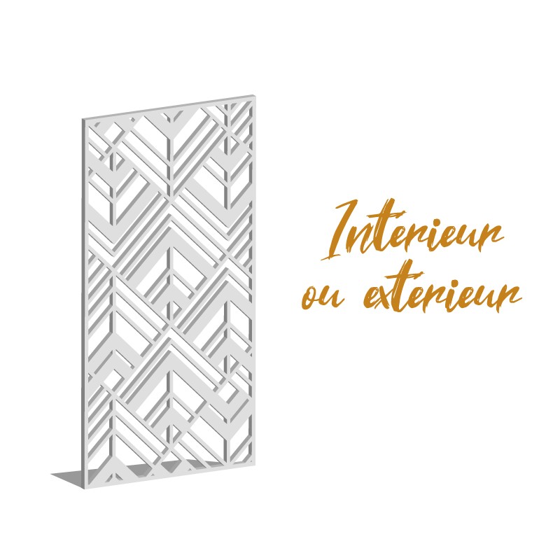 Claustra Art Déco Chevrons