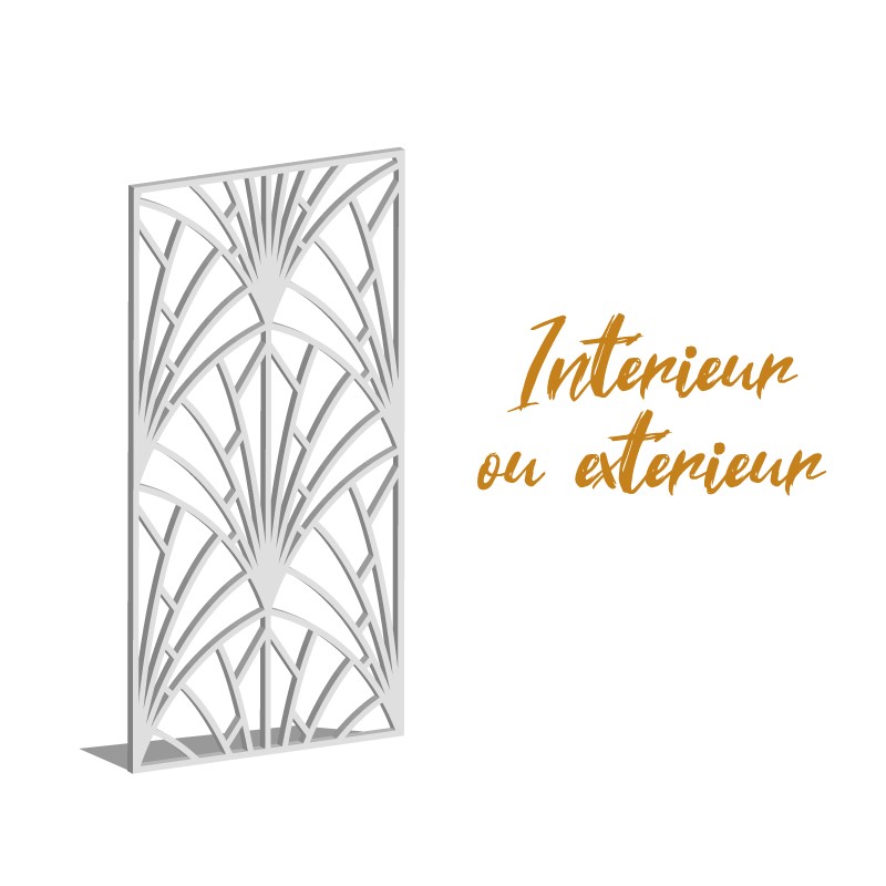 Claustra Art Déco Palmier