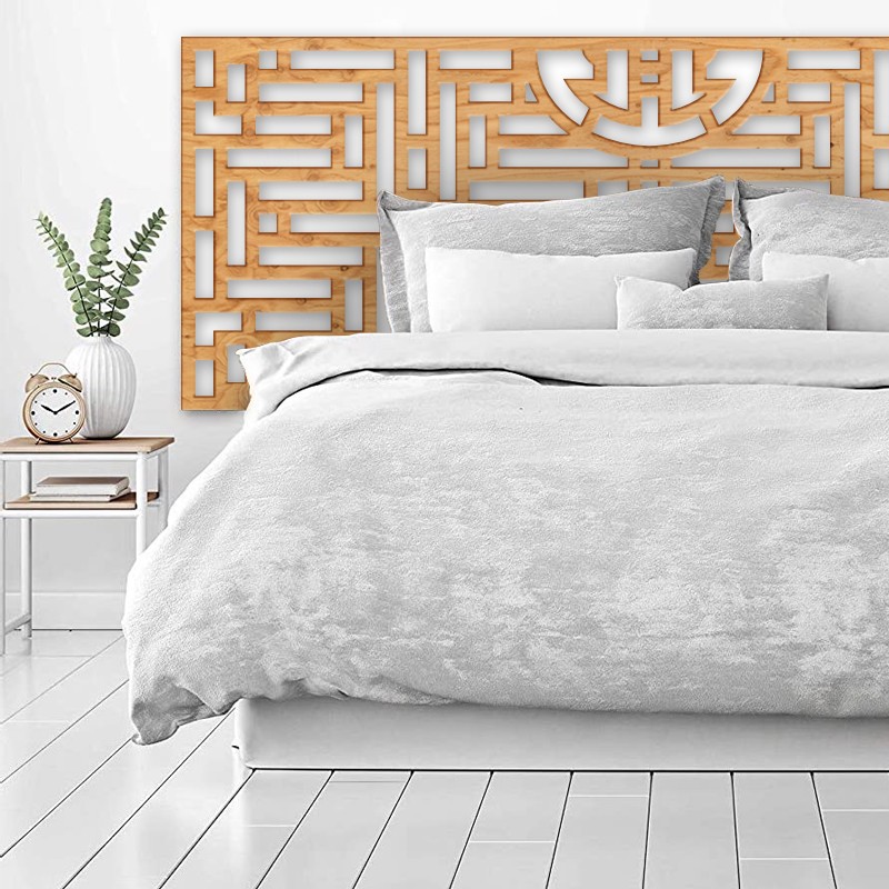 Tête de Lit Claustras bois Impérial