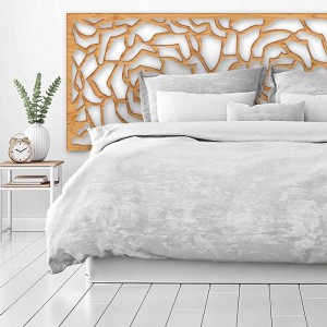 Tête de Lit Claustras bois Rose