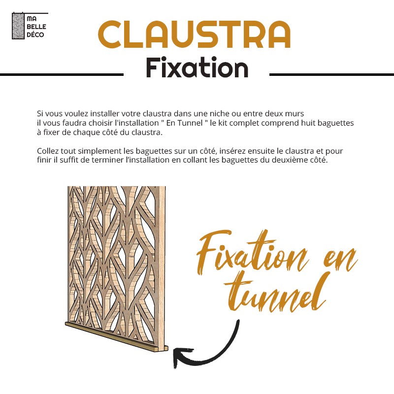 Claustra fiche technique