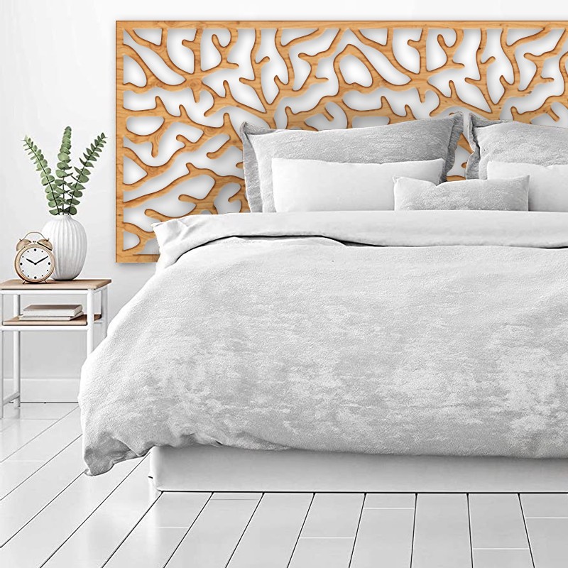 Tête de Lit Claustras bois Corail