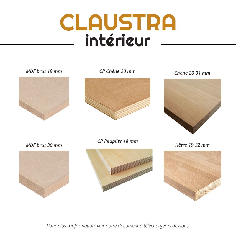 Claustra sur-mesure : fabrication de claustra bois personnalisé