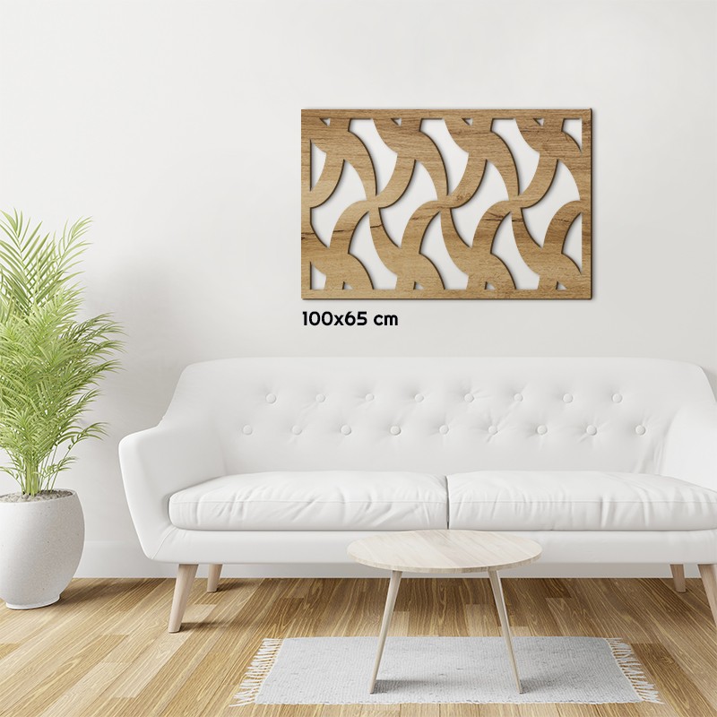 Tableau déco Claustra Hélice