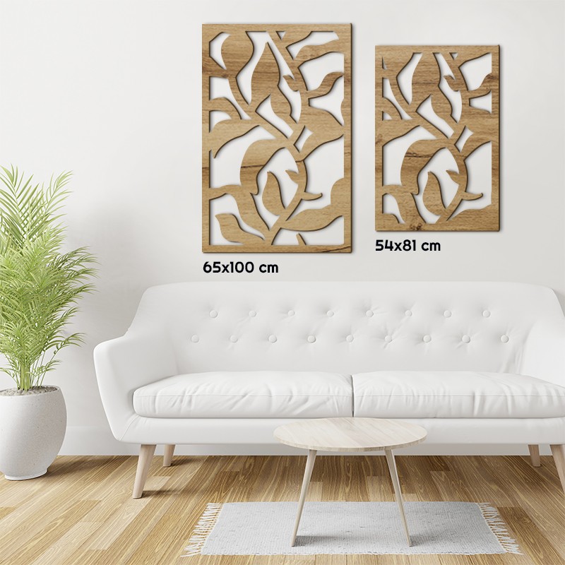 Tableau déco Claustra Feuillage