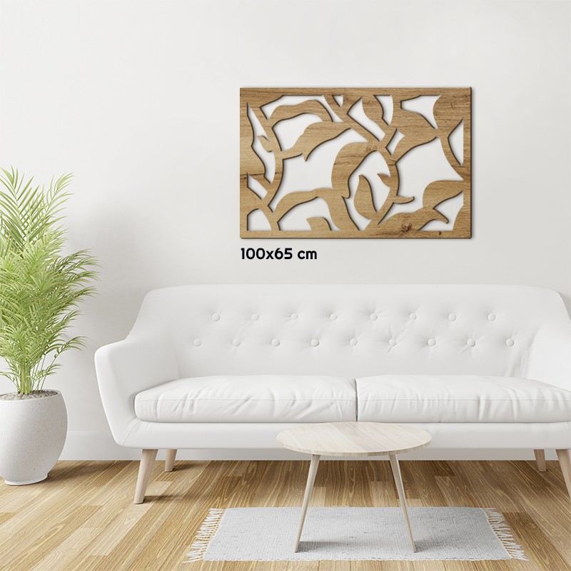 Tableau déco Claustra Feuillage