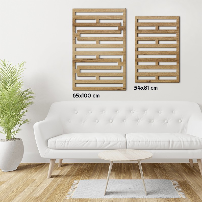 Tableau déco Claustra Fente