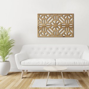 Tableau déco Claustra Cristaux