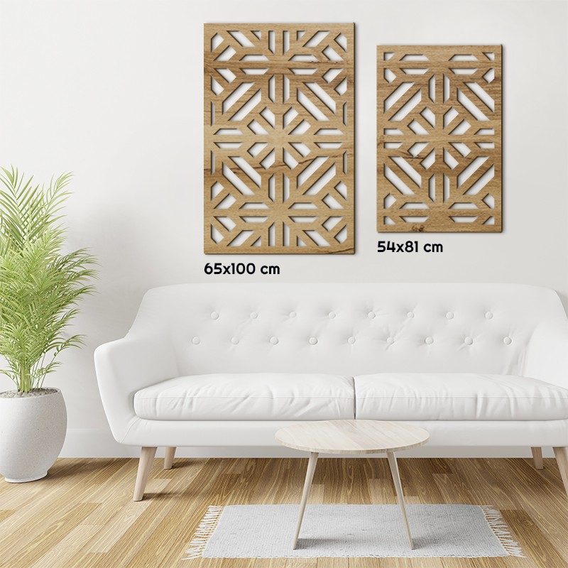 Tableau déco Claustra Cristaux