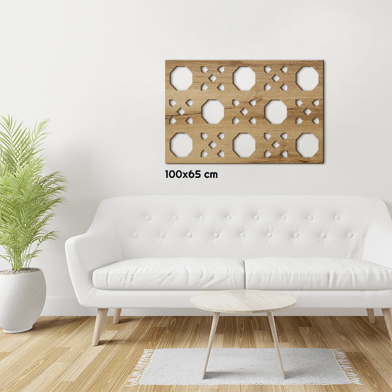 Tableau déco Claustra Cannage