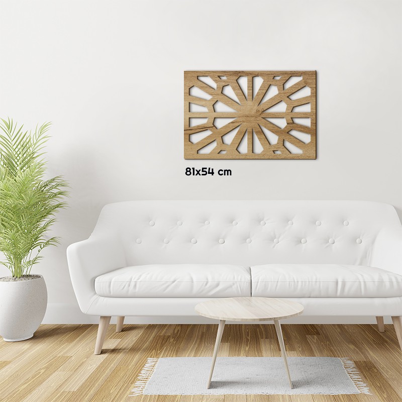 Tableau déco Claustra Vitrail