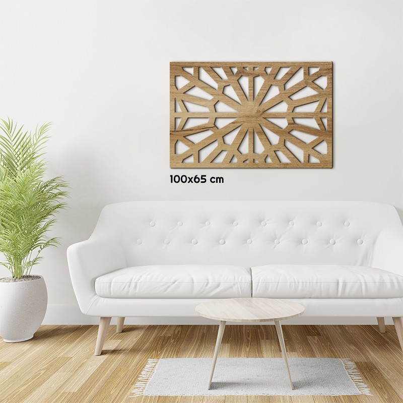 Tableau déco Claustra Vitrail