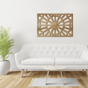 Tableau déco Claustra Vitrail