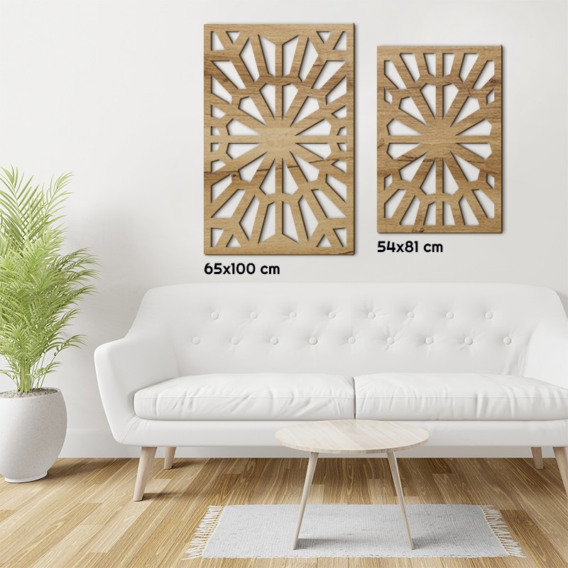 Tableau déco Claustra Vitrail