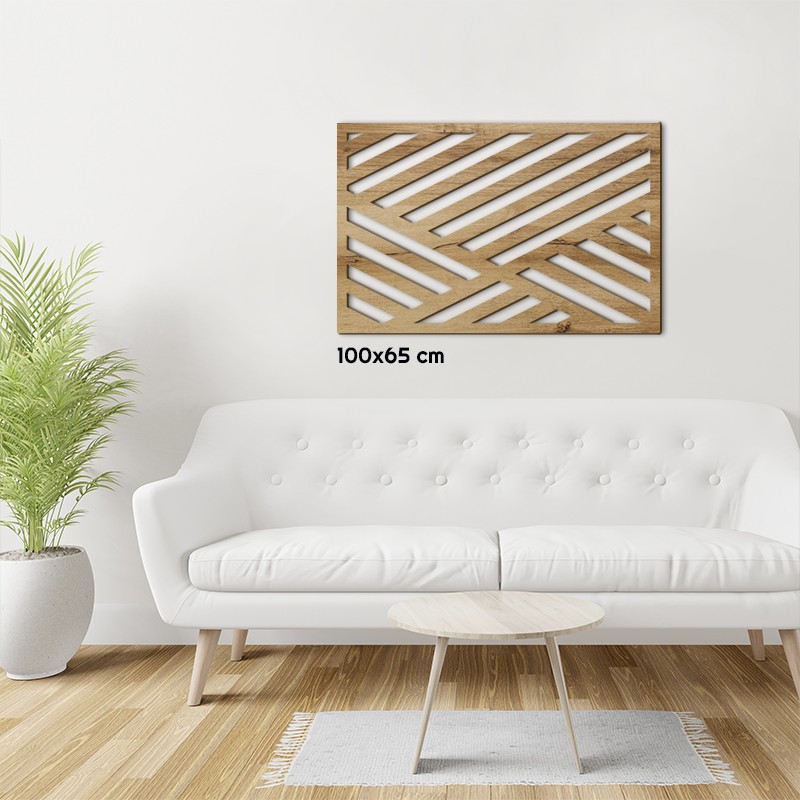 Tableau déco Claustra Rayures