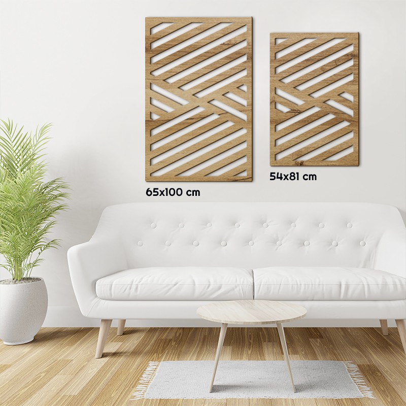 Tableau déco Claustra Rayures