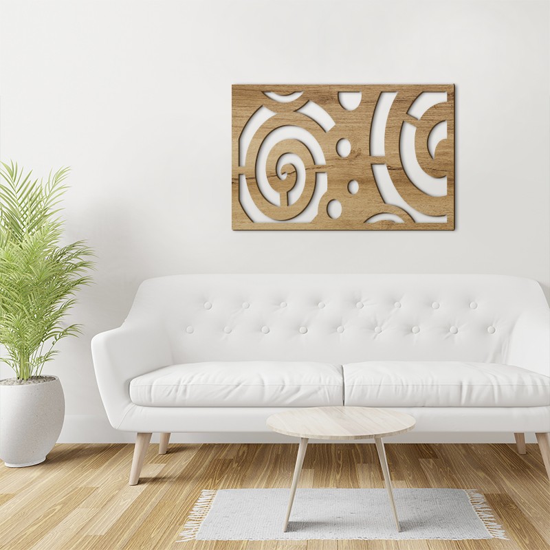 Tableau déco Claustra Spirale