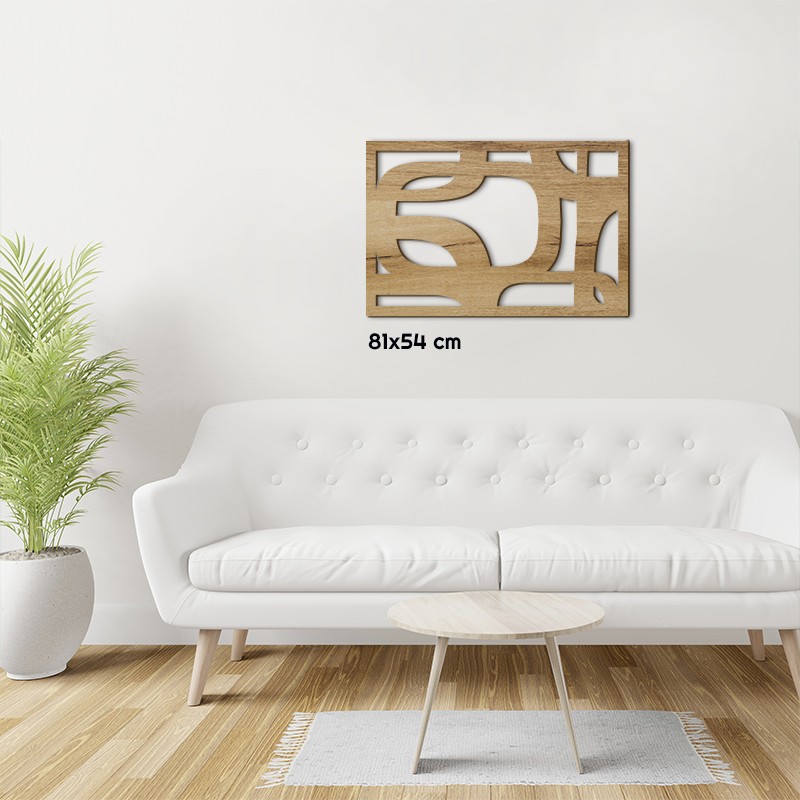 Tableau déco Claustra Sixties