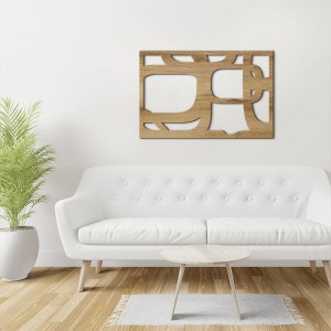 Tableau déco Claustra Sixties