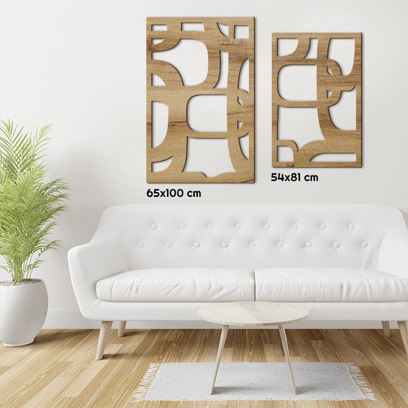 Tableau déco Claustra Sixties