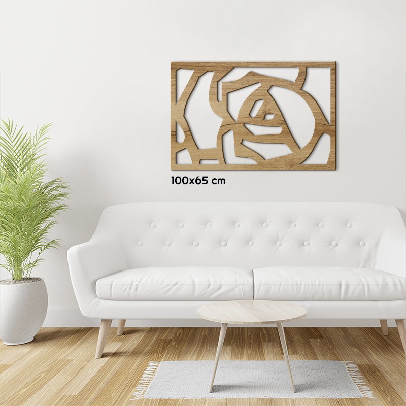 Tableau déco Claustra Rose