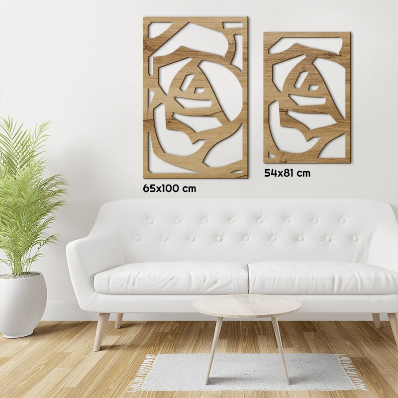 Tableau déco Claustra Rose