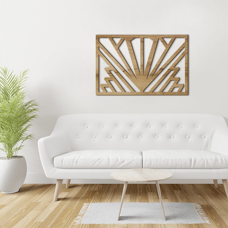 Tableau déco Claustra Art Déco Rayon