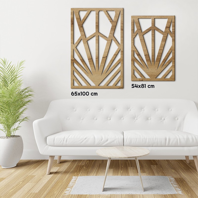 Tableau déco Claustra Art Déco Rayon