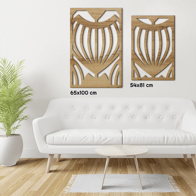 Tableau déco Claustra Art Déco Panier