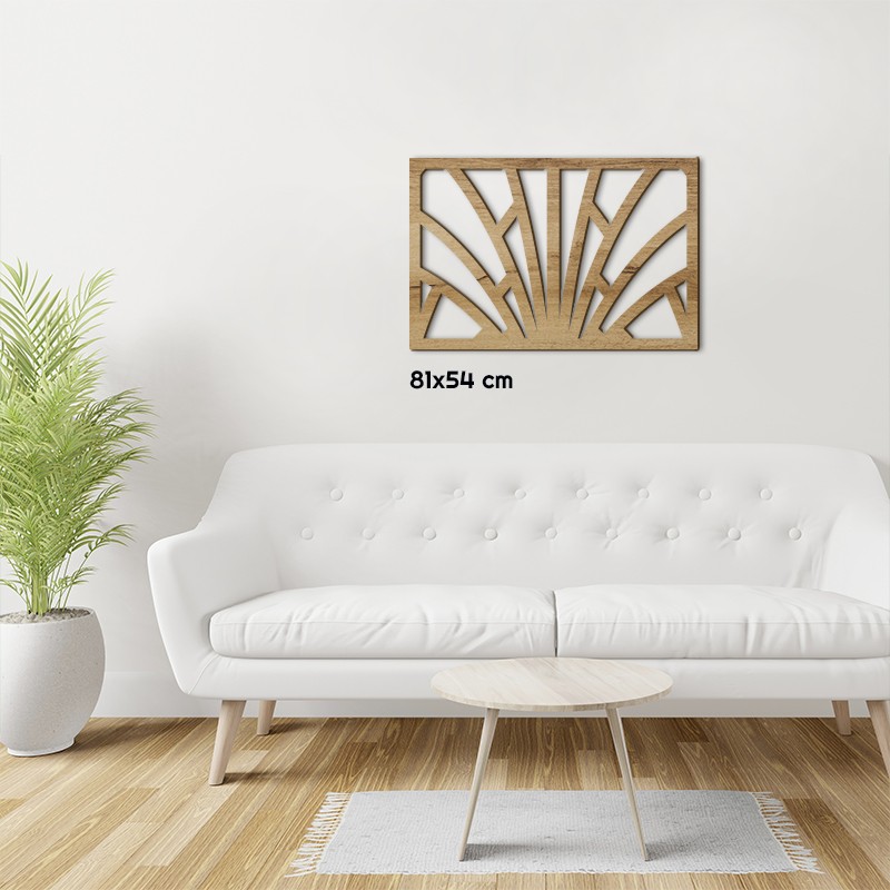 Tableau déco Claustra Art Déco Palmier