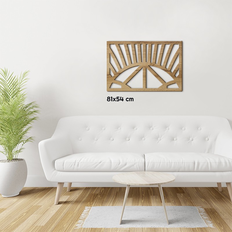 Tableau déco Claustra Art Déco Éventail