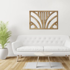 Tableau déco Claustra Art Déco Cascade