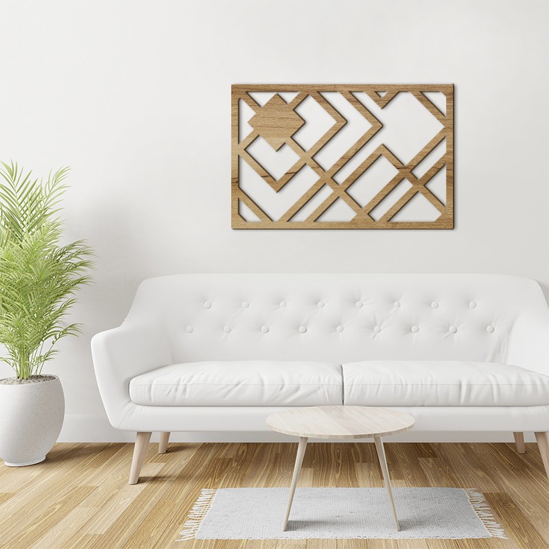 Tableau déco Claustra Art Déco Bloc