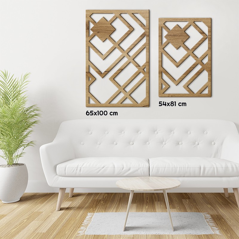 Tableau déco Claustra Art Déco Bloc