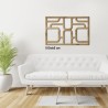 Tableau déco Claustra Pop Tableau déco Claustra Pop