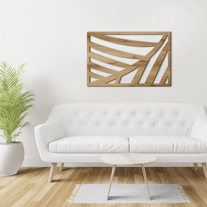 Tableau déco Claustra Exotique