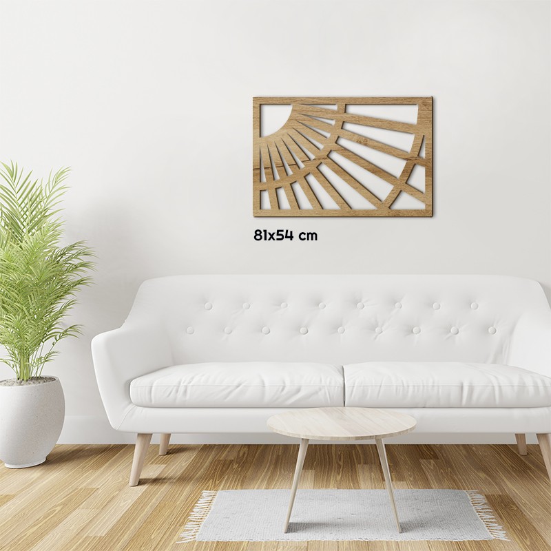 Tableau déco Claustra Rayon