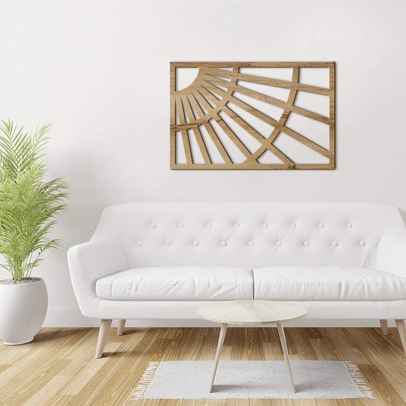 Tableau déco Claustra Rayon