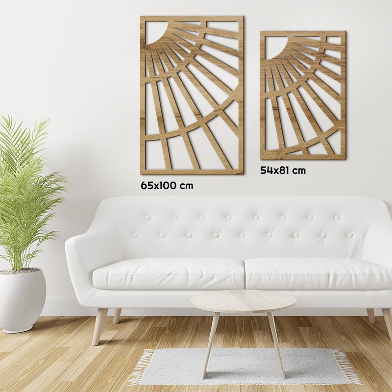 Tableau déco Claustra Rayon