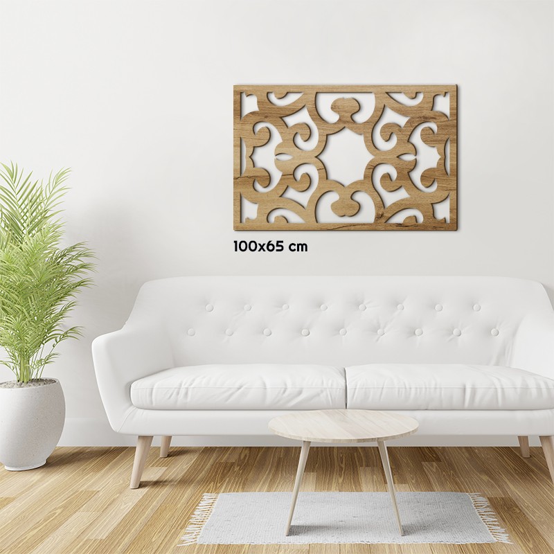 Tableau déco Claustra Arabesque