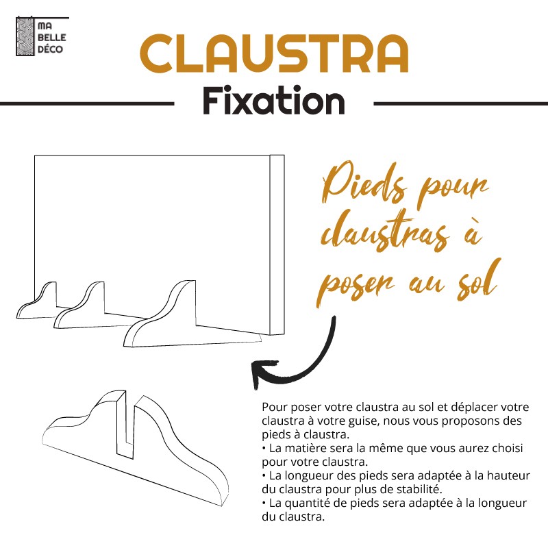 Claustra fiche technique