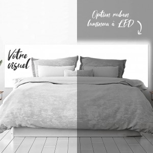 Tête de lit déco imprimé visuel personnalisé
