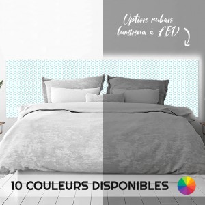 Tête de Lit Imprimé Motif géométrique