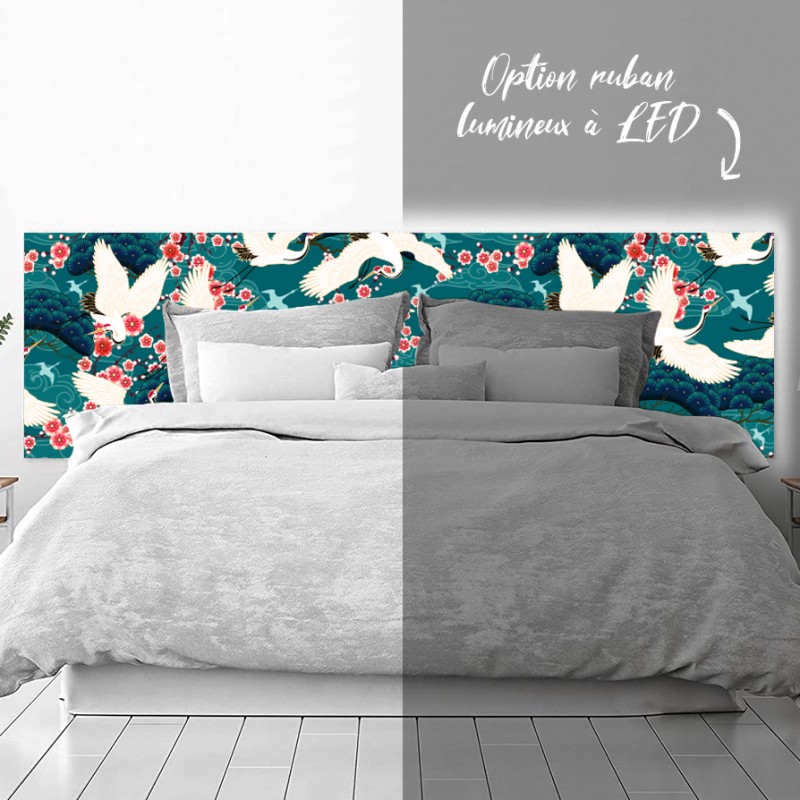 Tête de Lit Imprimé Japon