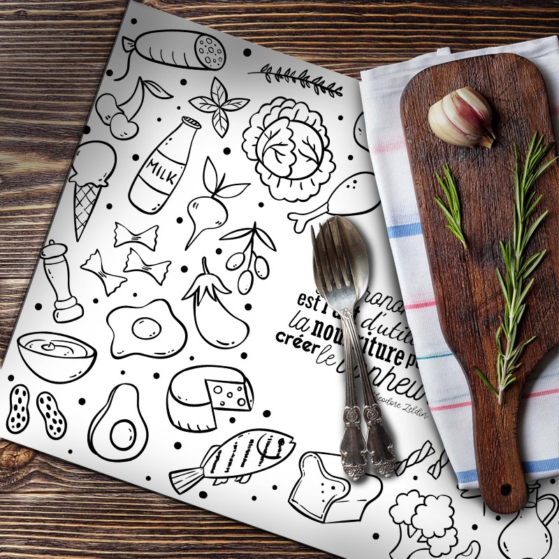 Set de Table déco Citation