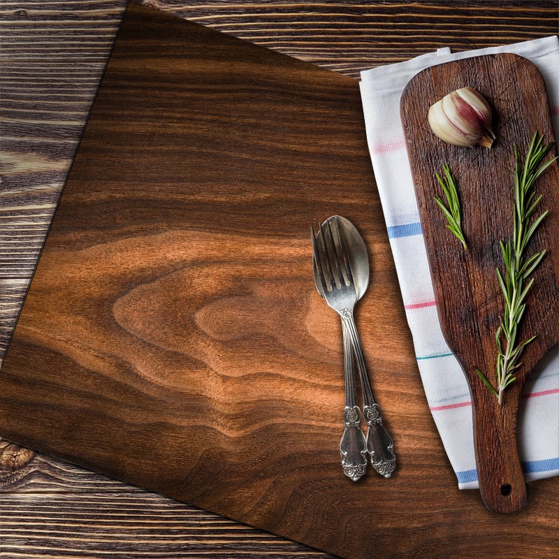 Set de Table personnalisable de décoration effet bois